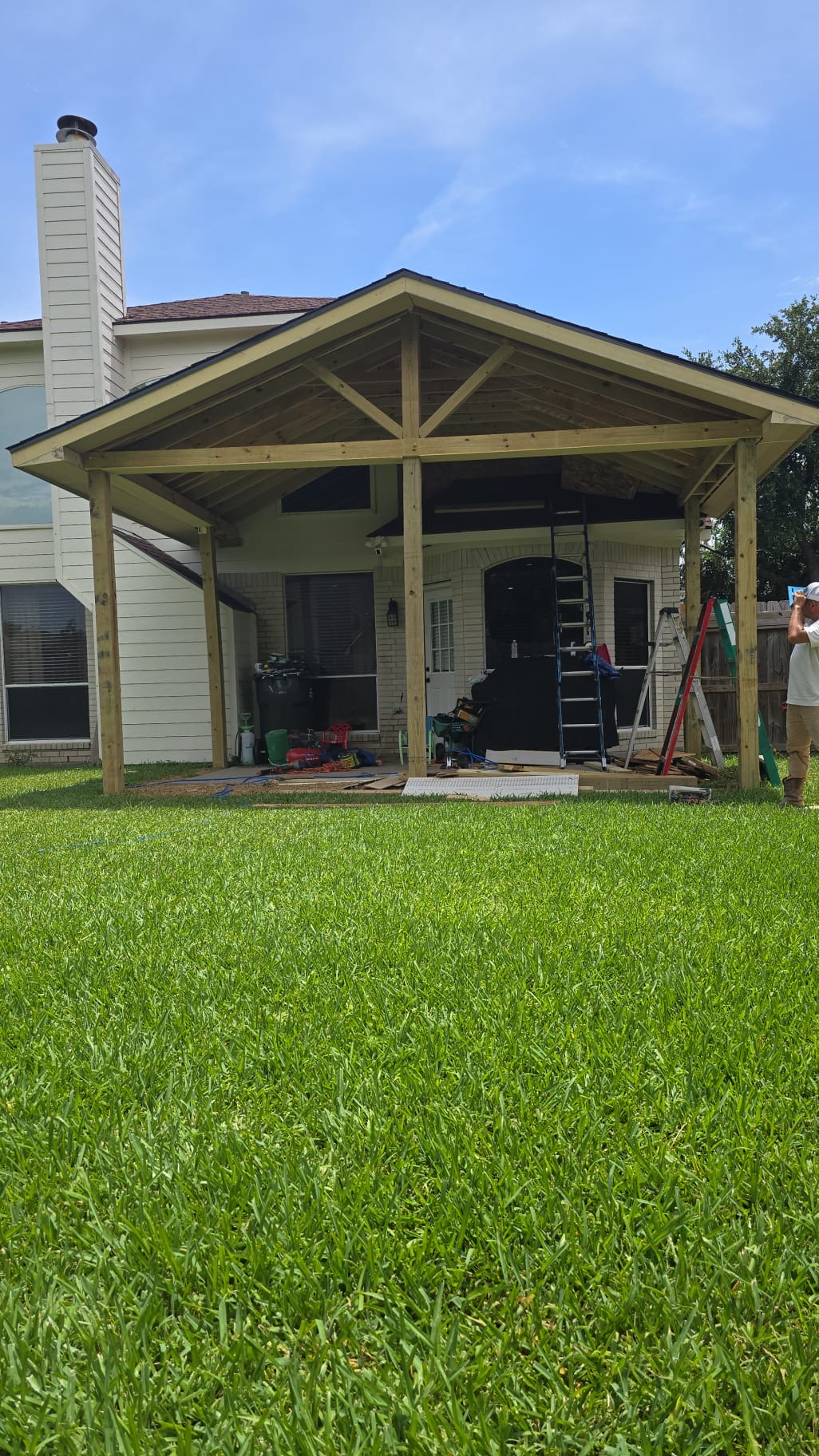 Covered Patio Build