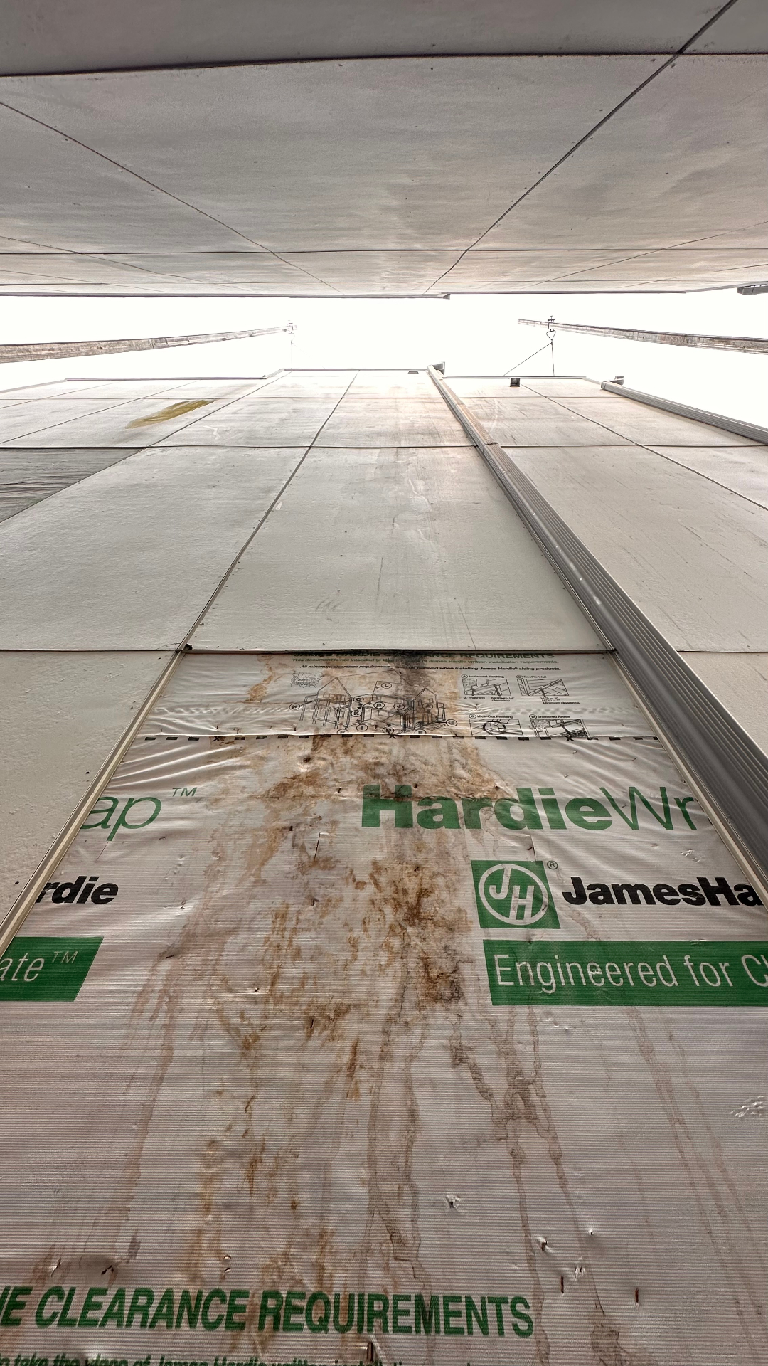 HardieWrap Siding Prep